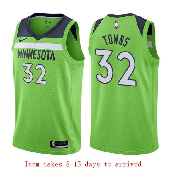 minnesota timberwolves karl anthony towns jersey